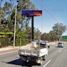 A digital billboard in freeway-fringing bushland: jarring or justified? 