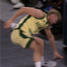 Jock Landale went down with a left ankle injury on Thursday’s match against South Sudan.