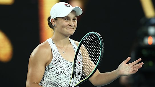 Ashleigh Barty.