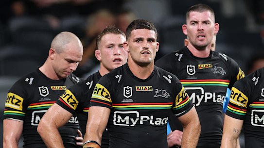 Sad Panthers players.