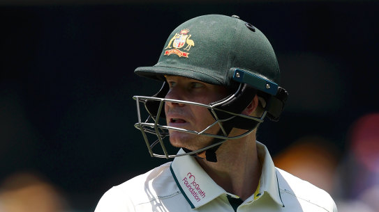 Steve Smith’s 10,000-run milestone will have to wait at least one more innings.