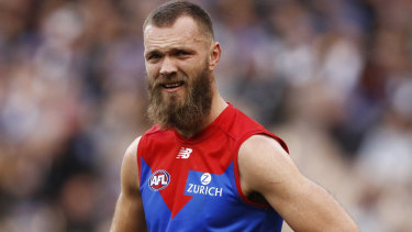 Afl 2020 Melbourne Demons Ruckman Max Gawn Has Been Sent For Scans On His Sore Knee