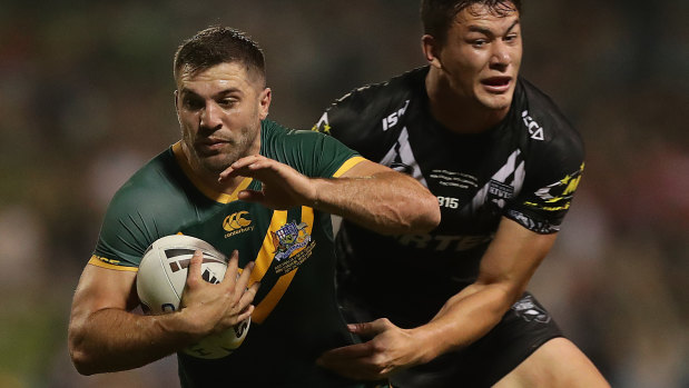 James Tedesco and the Kangaroos will defend the World Cup later this year.