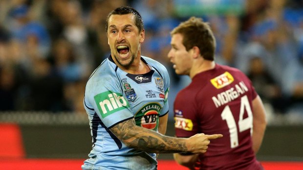 Back in blue: Mitchell Pearce is likely to get a recall for NSW for game two of the series.