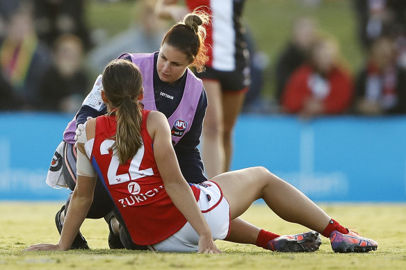 Toll rises: Maddy Guerin is the fourth Demon to rupture her ACL