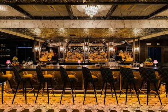 Subterranean cocktail lounge Madame George.