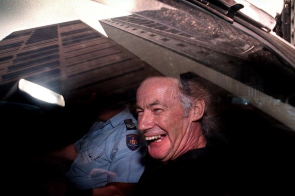 Ivan Milat, shown leaving an unsuccessful appeal hearing, was given a life sentence for the backpacker murders.