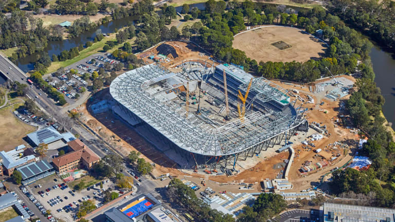 New home: The new Western Sydney Stadium, where the Waratahs will play three games in 2019.