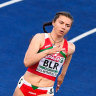 Belarusian sprinter says she was taken to airport against her wishes, will not return home