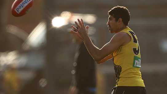 Ruck and roll? Marlion Pickett's name was put forward as a Tiger who could assume ruck duties in the mould of Shaun Grigg.