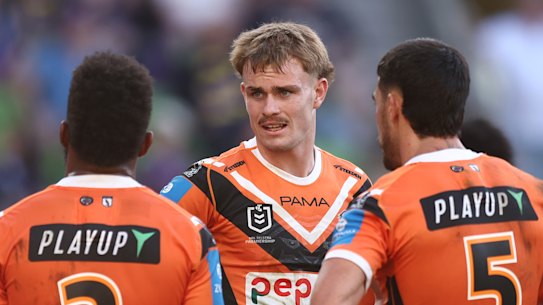 Lachlan Galvin is finally on his way out of Wests Tigers.