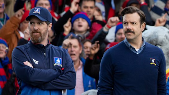 Ted Lasso and Coach Beard