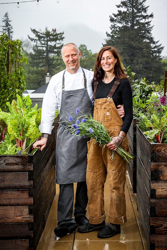  Husband-and-wife team Kyle and Katina Connaughton.