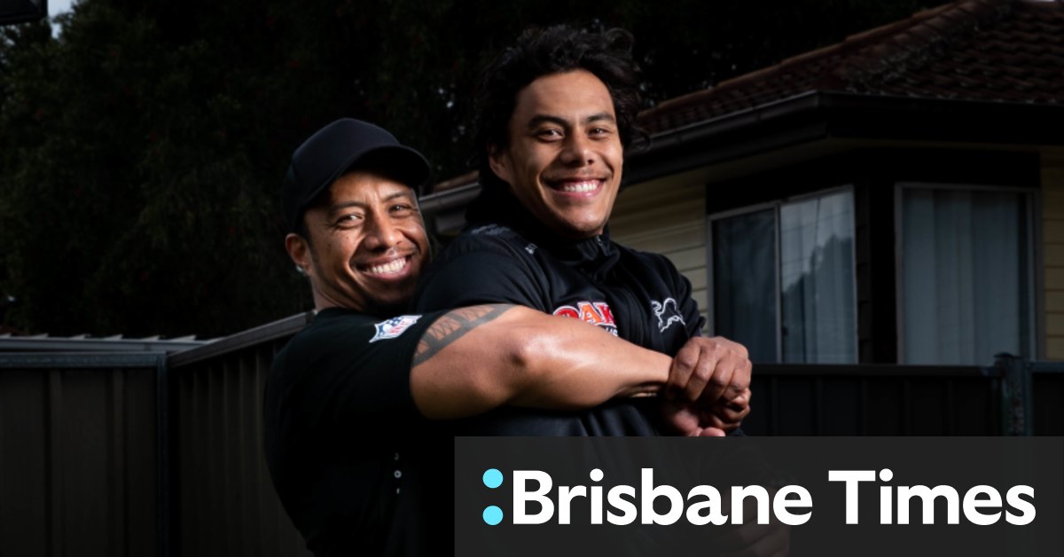 Nrl 2020 Jarome Luai Martin Luai Prison Dad Father Penrith Panthers The Luai Bond Prison Couldn T Break