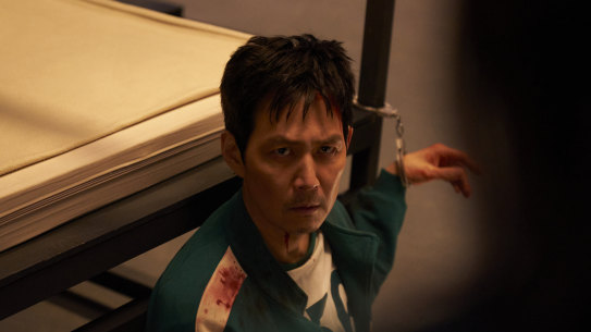 Lee Jung-jae as Sung Gi-hun Squid Game in third and final season of killer South Korean hit Squid Game.  