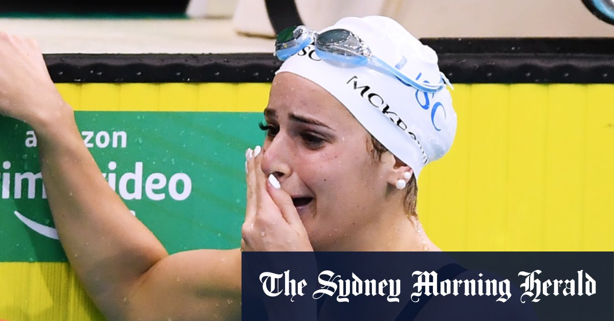 Kayle Mckeown Sets New World Record In 100m Backstroke Gm Newshub