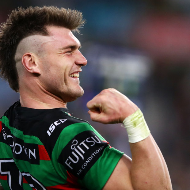 Angus Crichton during his time at the Rabbitohs.
