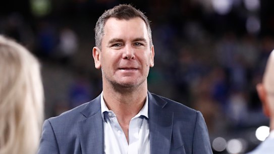 Dual North Melbourne premiership player and former captain Wayne Carey.