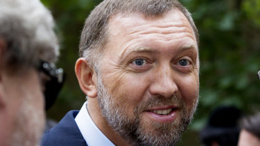 Russian metals magnate Oleg Deripaska  in 2015.