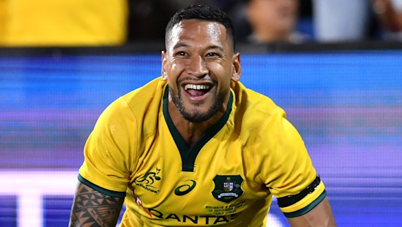 Israel Folau converted to rugby in 2013 after playing at the highest level in rugby league and trying AFL on for size. 