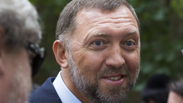 US sanctions will be lifted against three companies linked to Russian billionaire Oleg Deripaska, pictured. 
