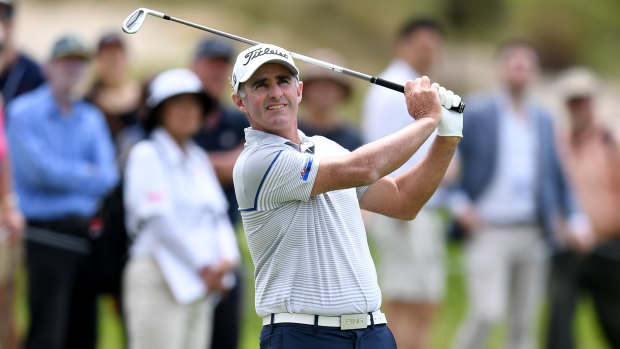 Canberra golfer Matthew Millar finished equal fifth in the Australian Open two weeks ago - his best finish there.