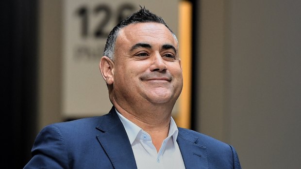 John Barilaro is using tactics that have worked before for the National Party.