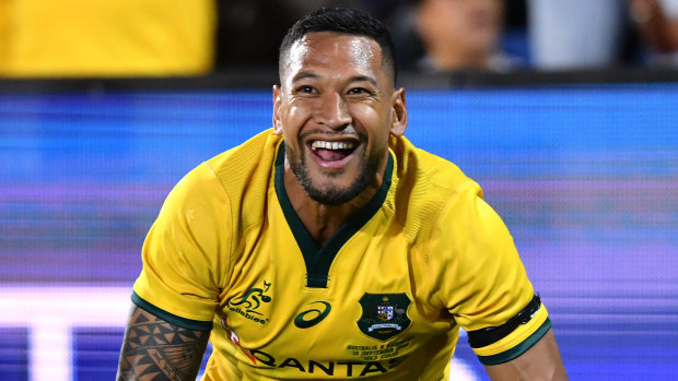 Israel Folau converted to rugby in 2013 after playing at the highest level in rugby league and trying AFL on for size. 