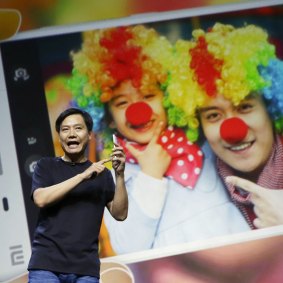 Lei Jun, founder and chief executive of China’s mobile company Xiaomi.