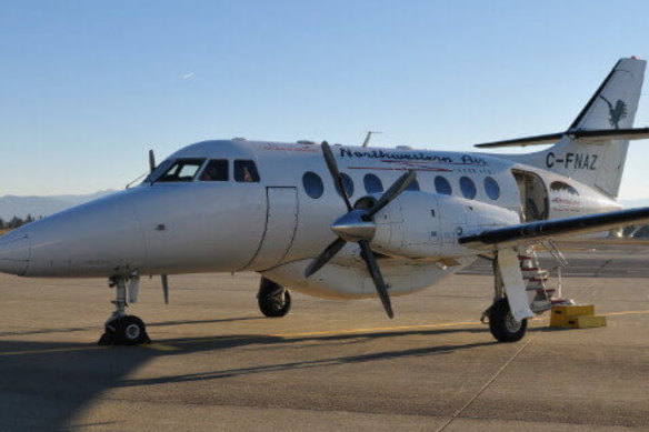 A file photo of one of Northwestern Air Lease’s BAE Jetstreams, which is able to carry 19 passengers.