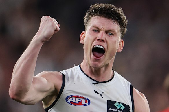 AFL 2024: Carlton Blues star Sam Walsh to return from back injury in ...