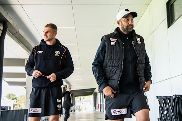Adam Doueihi and Benji Marshall say they’ve sorted everything out.