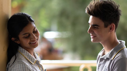 Avitha Anandasivam and Yazeed Daher in The Hunting.