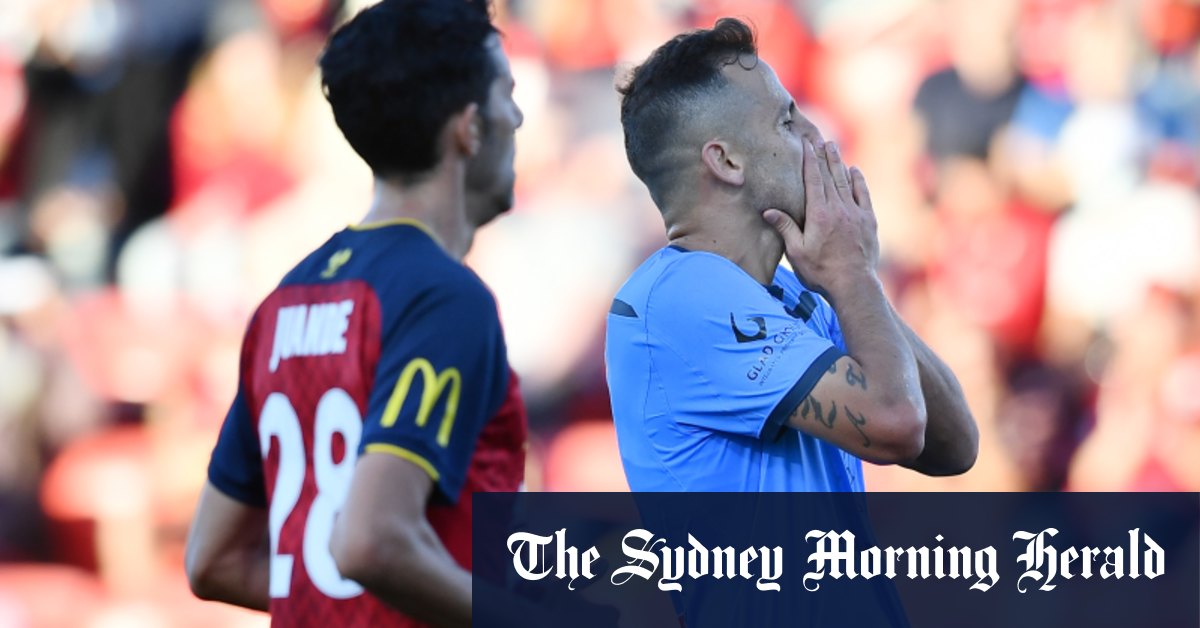 A League 2021 Adelaide United Deny Off Colour Sydney Fc
