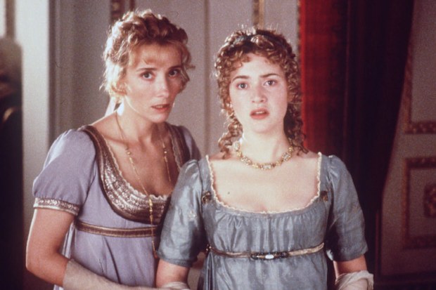 Emma Thompson, left, and Kate Winslet in Columbia Pictures’ Sense and Sensibility.