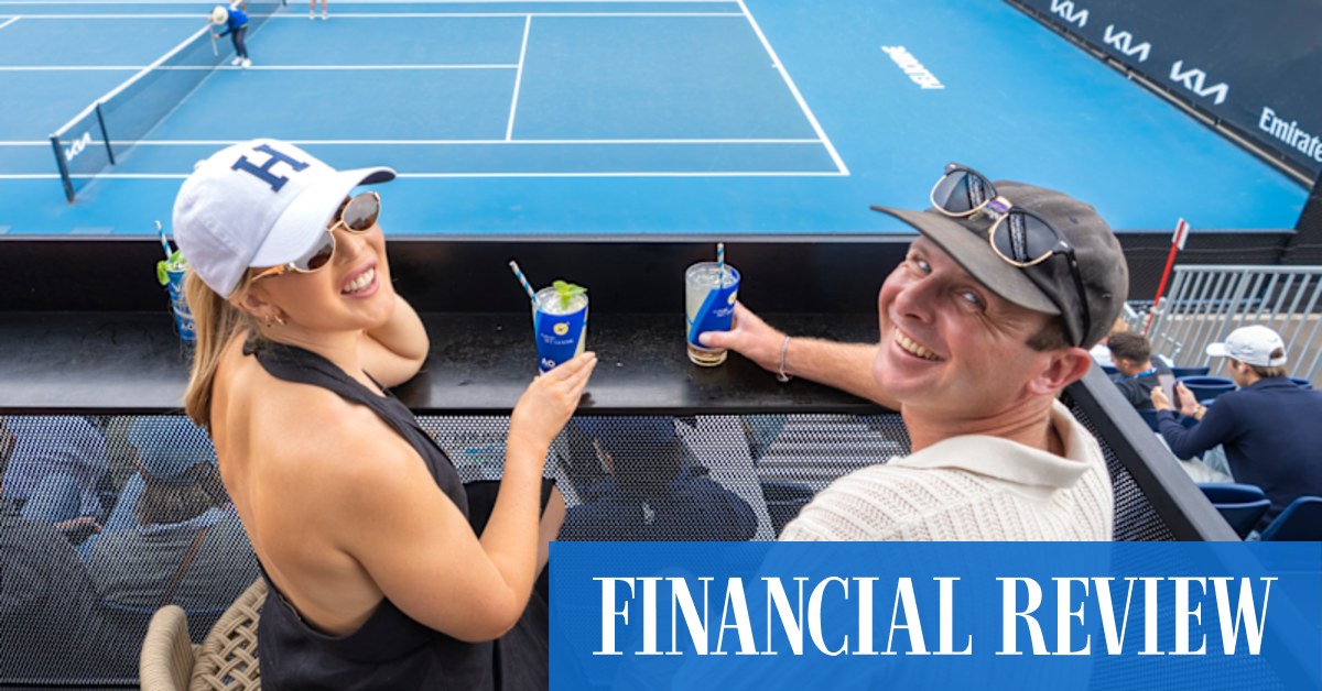 afr.com - Patrick Durkin, Sam Irvine - Australian Open hospitality goes high-rise