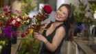 Melbourne florist Kellee Pham is hoping for a boost in sales on Valentine’s Day. 