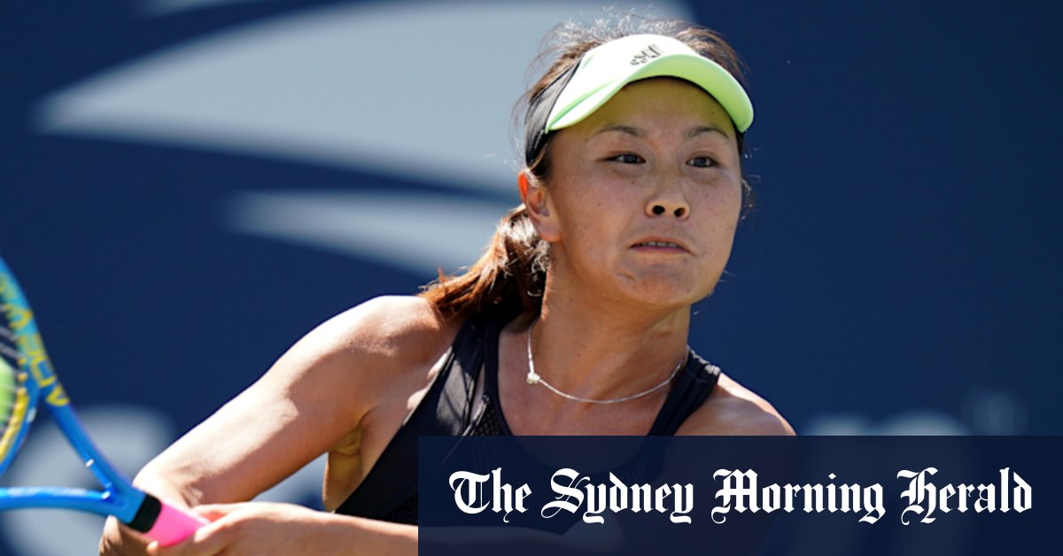 Video appearing to show missing tennis player Peng Shuai 'insufficient', says WTA - Vimarsana News