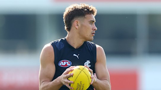 Carlton father-son prospect Cody Walker will cost the Blues more in the draft.