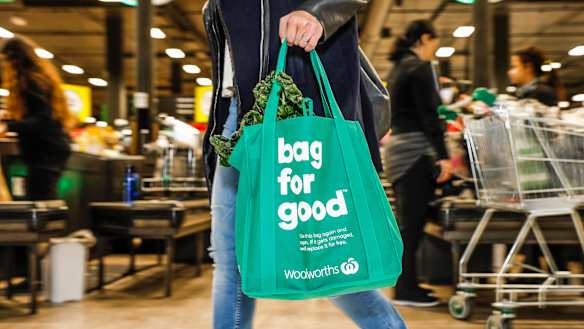 'It's been a challenge': Woolworths backflips on plastic bags