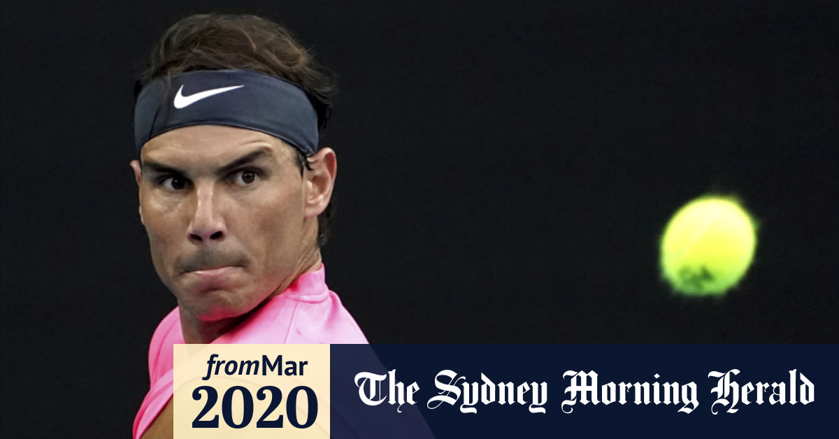 While Nadal Issues A Rallying Cry Tennis Lesser Lights Beg For Help