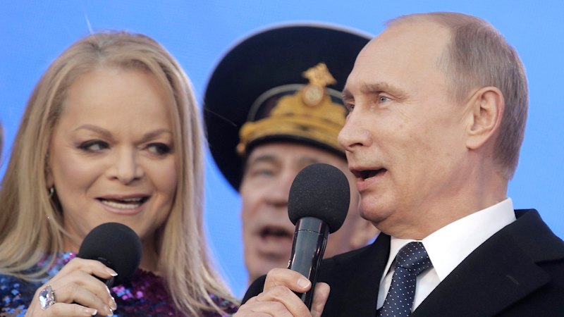 How Putin’s favourite pop star became ‘most hated woman in Russia’