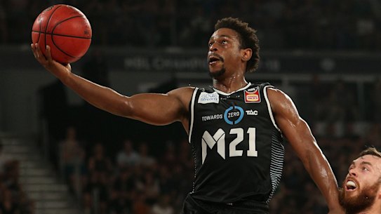 Casper Ware when he was with Melbourne United.