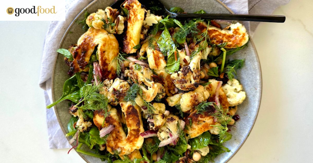 Packed with roasted vegies and grains, these prep-ahead salads are built for winter