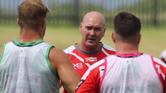 Help is on its way: Dragons coach Paul McGregor.