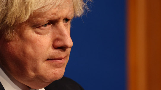 British Prime Minister Boris Johnson.