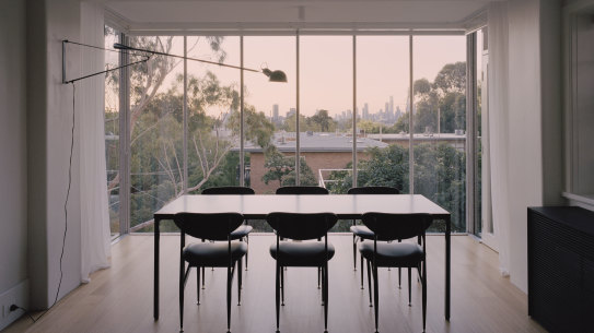 There are few, if any, small apartments built today that benefit from views on all sides.