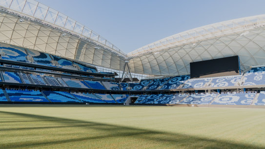 Allianz Stadium is just about ready to host live entertainment.