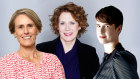 Women of Influence (WOI) composite index image of Elizabeth Ann Macgregor, Belinda Clark and Anna Brown.