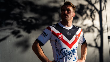 The Roosters’ Indigenous jersey.
